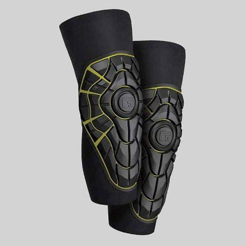 G-Form Elite Knee Guard- Black/Yellow - Size S Only - Super Sale
