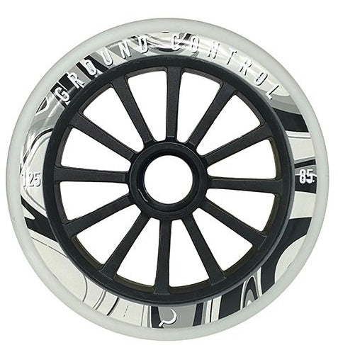 Ground Control GC 125mm Psych Wheel 85A 3-Pack - Black