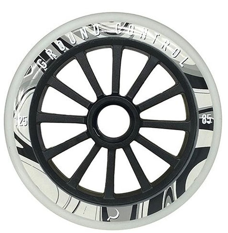 Ground Control GC 125mm Psych Wheel 85A 3-Pack - Black