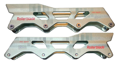 Rollerblade 243 4x80mm Flat Frame - Teal Anodized - LTD