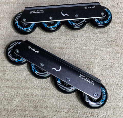 Ground Control HD 80mm Black Ready to Roll Frame - Super Sale