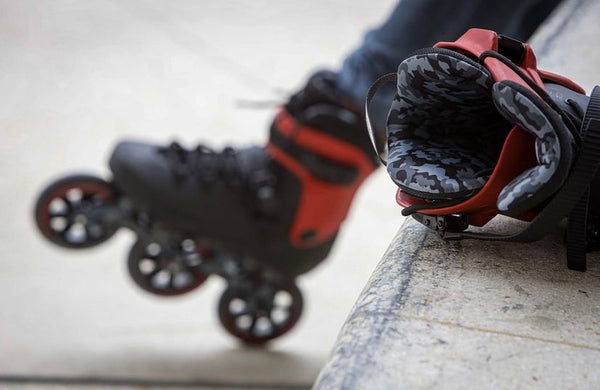 Rollerblade Twister 110 3WD Skates - Black/Red - Complete Skates BKRD - Super Sale