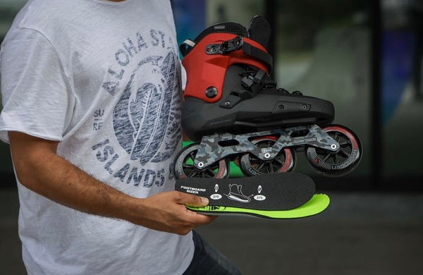 Rollerblade Twister 110 3WD Skates - Black/Red - Complete Skates BKRD - Super Sale