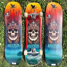 Powell Peralta Pro Andy Anderson Heron Skull Flight® Skateboard