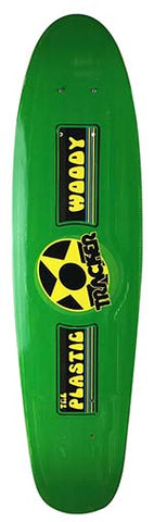 TRACKER TRUCKS PLASTIC WOODY GREEN 7 X 27.88 Cruiser Deck - Sale