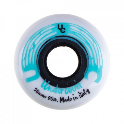 UNDERCOVER IT 58MM/90A - WHITE (4 PCS.) INLINE SKATE WHEELS (Italy)