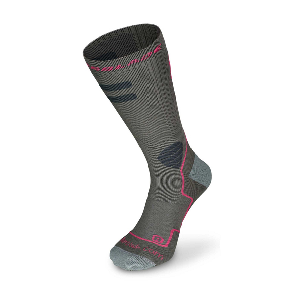 Rollerblade High Performance Socks Grey/Pink 2022