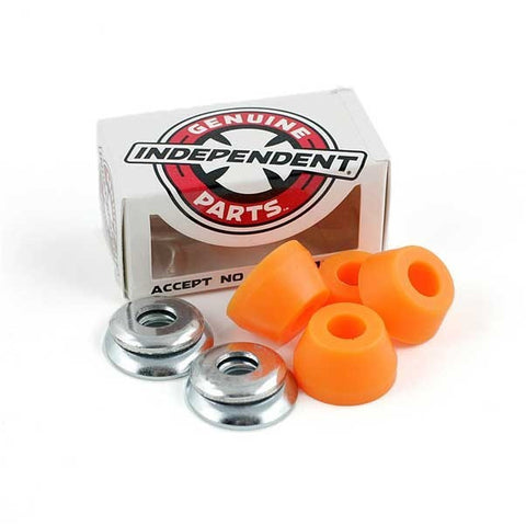 INDEPENDENT "92a STD Bushing Kit" (Soft) (Orange) (w/ washers) (2pr.)
