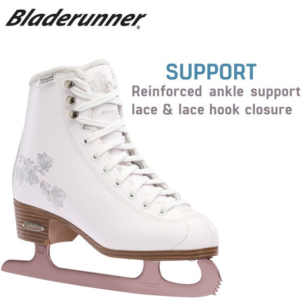 Bladerunner DIVA Women's Figure Skates - WHITE/ROSE GOLD - Sale