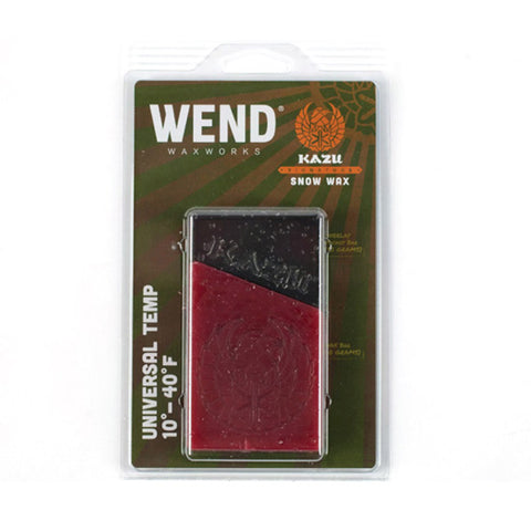 Wend Kazu Kokubo Speed Pocket Wax 2pk Universal Temp