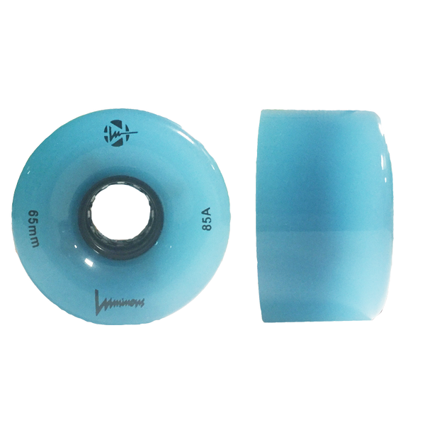 Luminous LONGBOARD Skateboard Wheels 65x37mm/85A - Set of 4