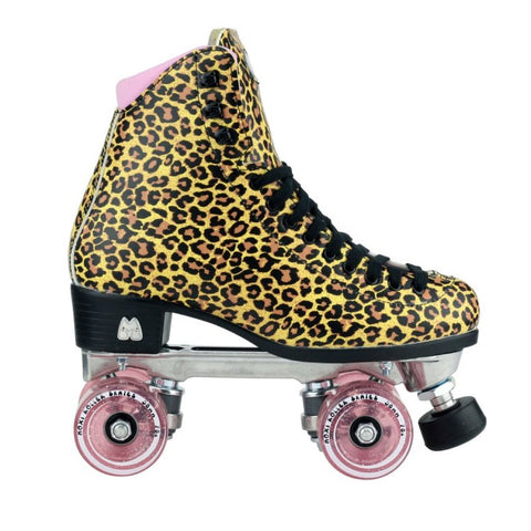 Moxi Jungle Roller Skate Leopard - Super Sale