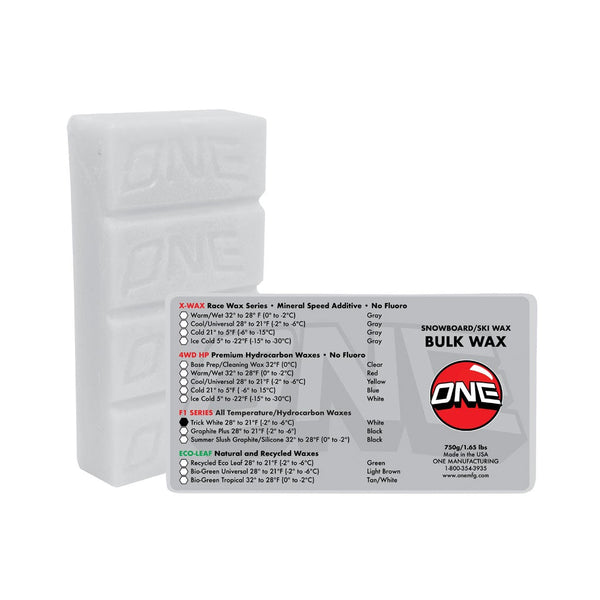 Oneball F1 All Temperature Bulk Snowboard Wax