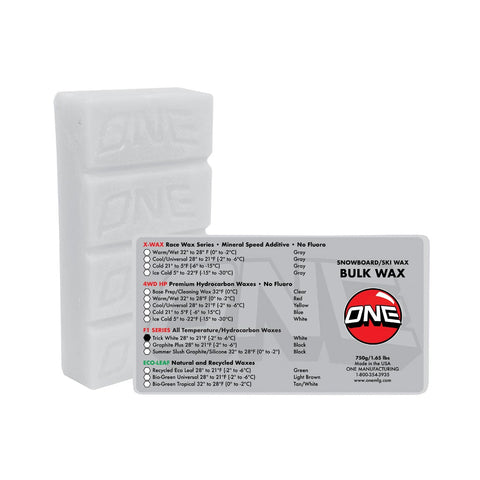 Oneball F1 All Temperature Bulk Snowboard Wax