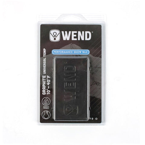 Wend Performance Hot Melt/Rub-On Clamshell Graphite