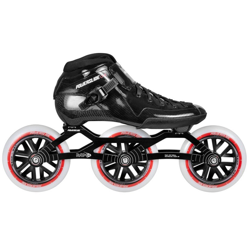 Powerslide Inline Skate Arise SL Black | Carbon Skate Urban & Fitness | Für Damen & Herren