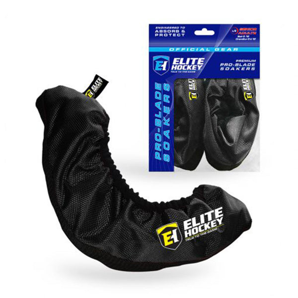 Elite Hockey Pro Blade Soakers - Black - SM - Junior