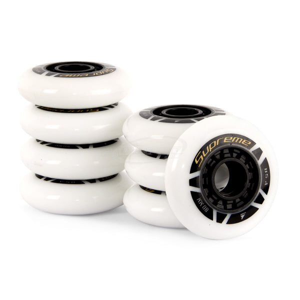 Rollerblade Supreme Urban 80mm 85A Inline Skate Wheels - 8 Pack