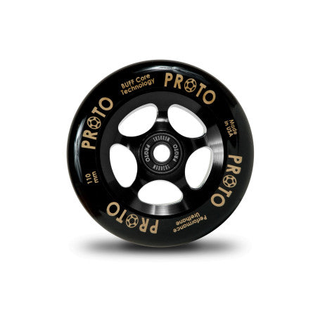 Proto Gripper Scooter Wheels 110mm (Black on Black)