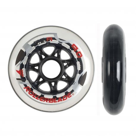 Rollerblade RB 90mm 84A 8 pack Clear Wheels - Sale