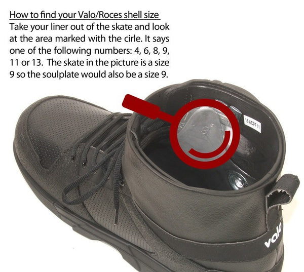 Roces M12 or Valo V13 UFS Pro Replacement Soul Plates - Crazy Clearance