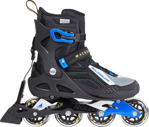 Rollerblade Macroblade 80 ABT Skates - Blue/Silver - Size 6, 7, 8 or 12 Only - Super Sale