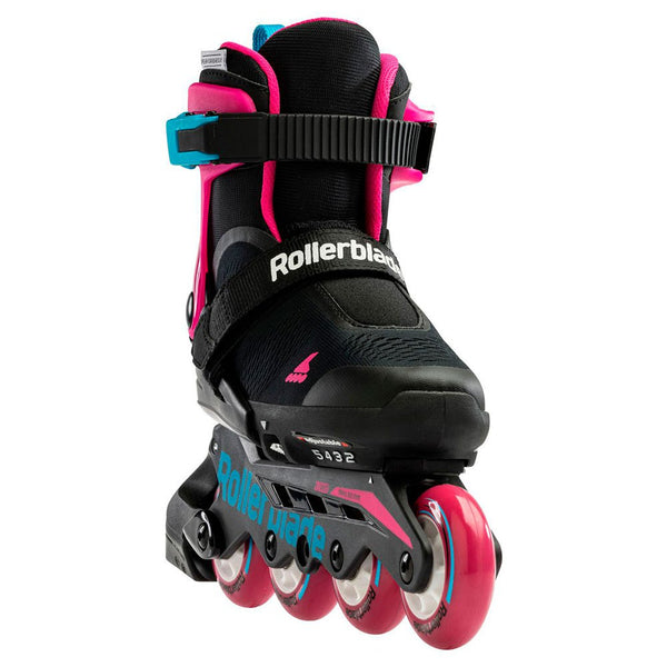 Rollerblade Microblade Free - Black/Pink - Lace Free Skates