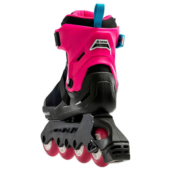 Rollerblade Microblade Free - Black/Pink - Lace Free Skates