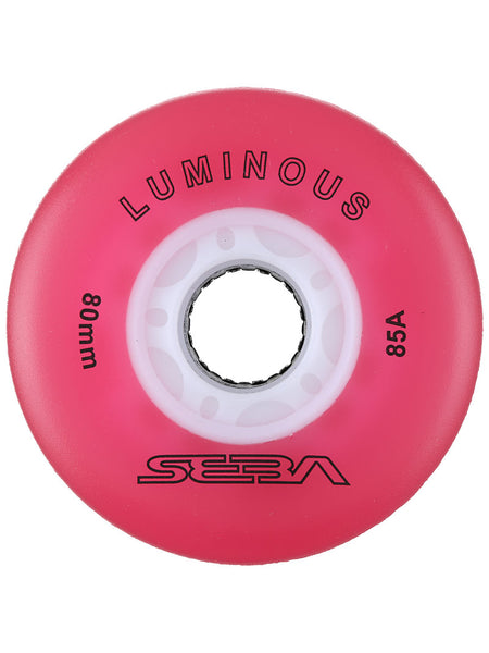 Seba Luminous LED Wheels 76mm/85a Multiple Colors 4-Pack - Sale