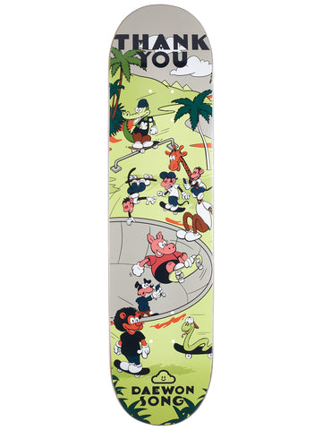 Thank You Skateboards Daewon Song Skate Oasis Deck - Multiple Sizes