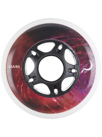 Ground Control GC 80mm Wheel Nebula UR 85A White 4-Pack