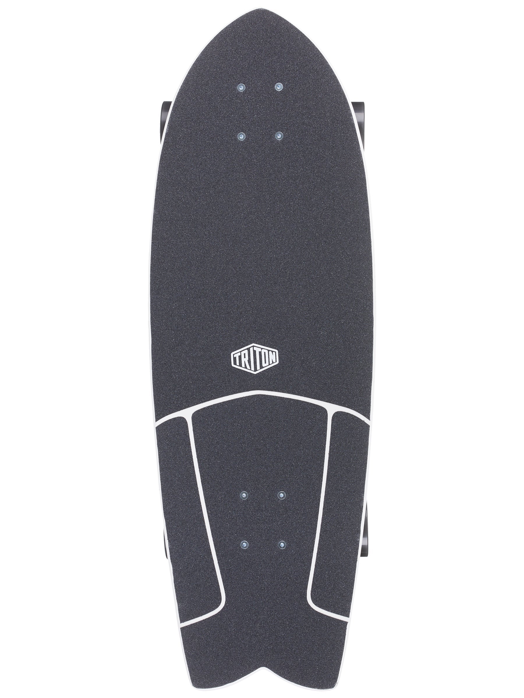 TRITO X CARVER Super Surfer SPECTRAL 9/-3/4'' X 30 INCH Complete TRITON  Skateboard