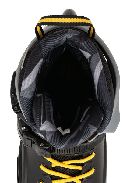 Rollerblade RB 110 Unisex Urban Inline Skates 2022 Black/Grey - RB110 BKYW - Super Sale