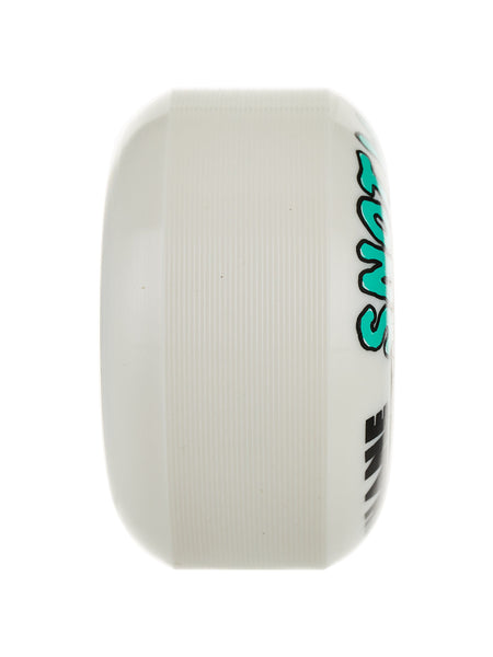 Snot Boogerthane Team Wheels - 54mm 101a - White Skateboard Wheels - Set of 4