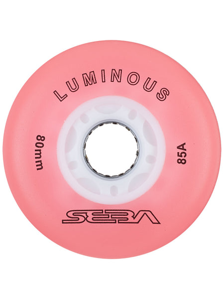 Seba Luminous LED Wheels 72mm/85a Multiple Colors 4-Pack - Sale