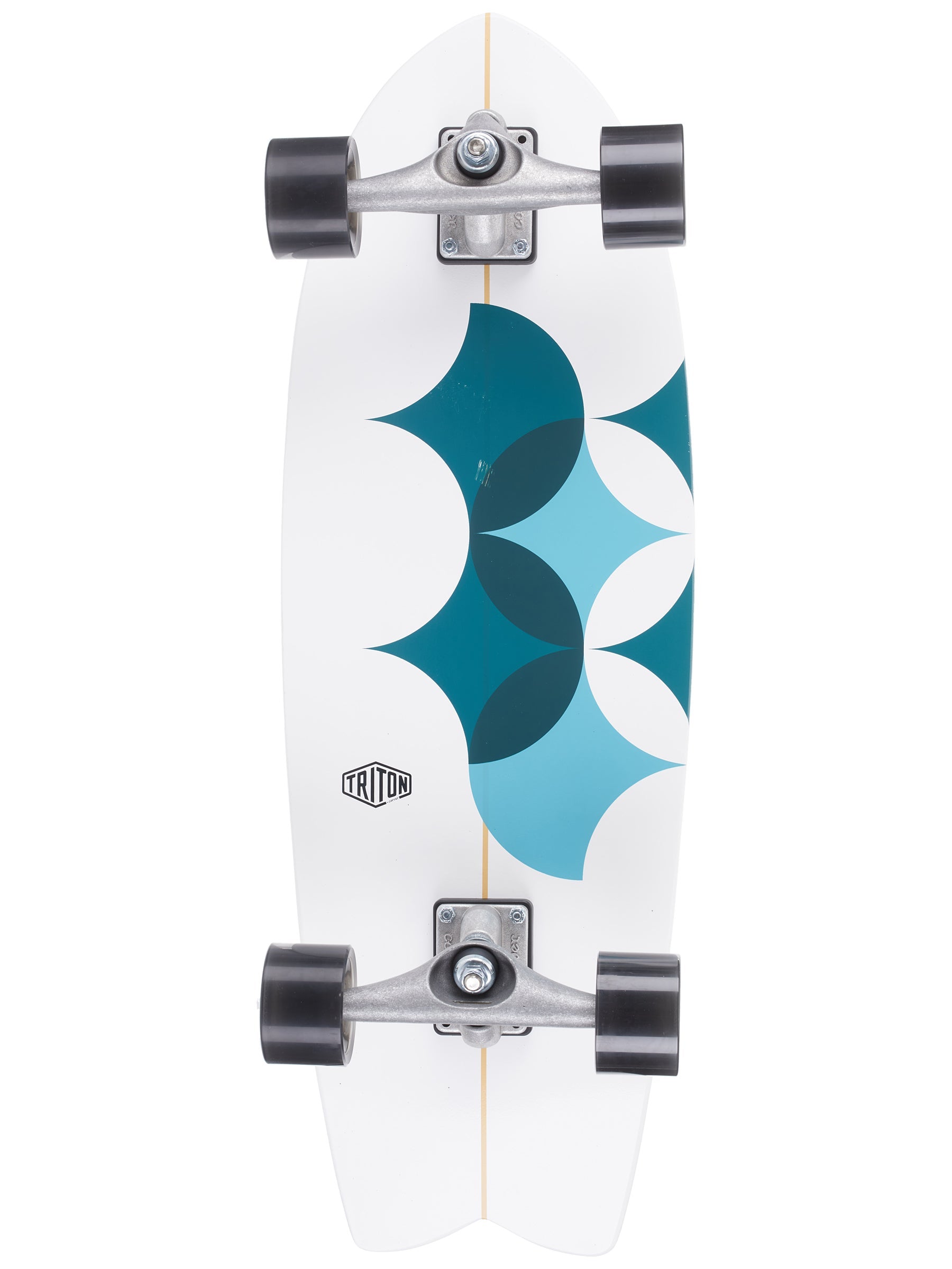 TRITO X CARVER Super Surfer SPECTRAL 9/-3/4'' X 30 INCH Complete TRITON  Skateboard