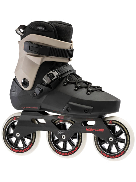 Rollerblade Twister Edge 110 3WD Skates - Black/Sand - Size 9.5 Only - Super Sale