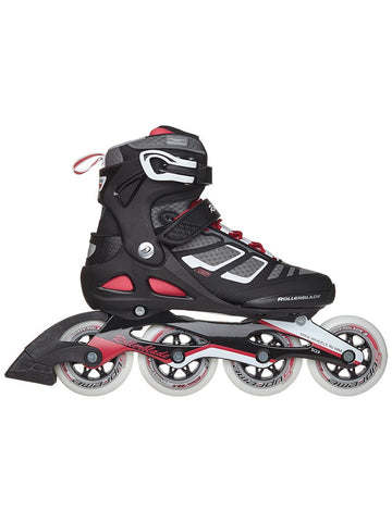Rollerblade Macroblade 90 ALU Women's Skate - Black/Cherry - size 8-10 Only - Super Sale