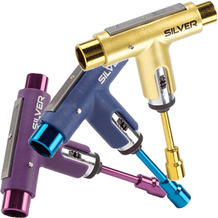 Silver Ratchet Skate Tool - Multiple Colors