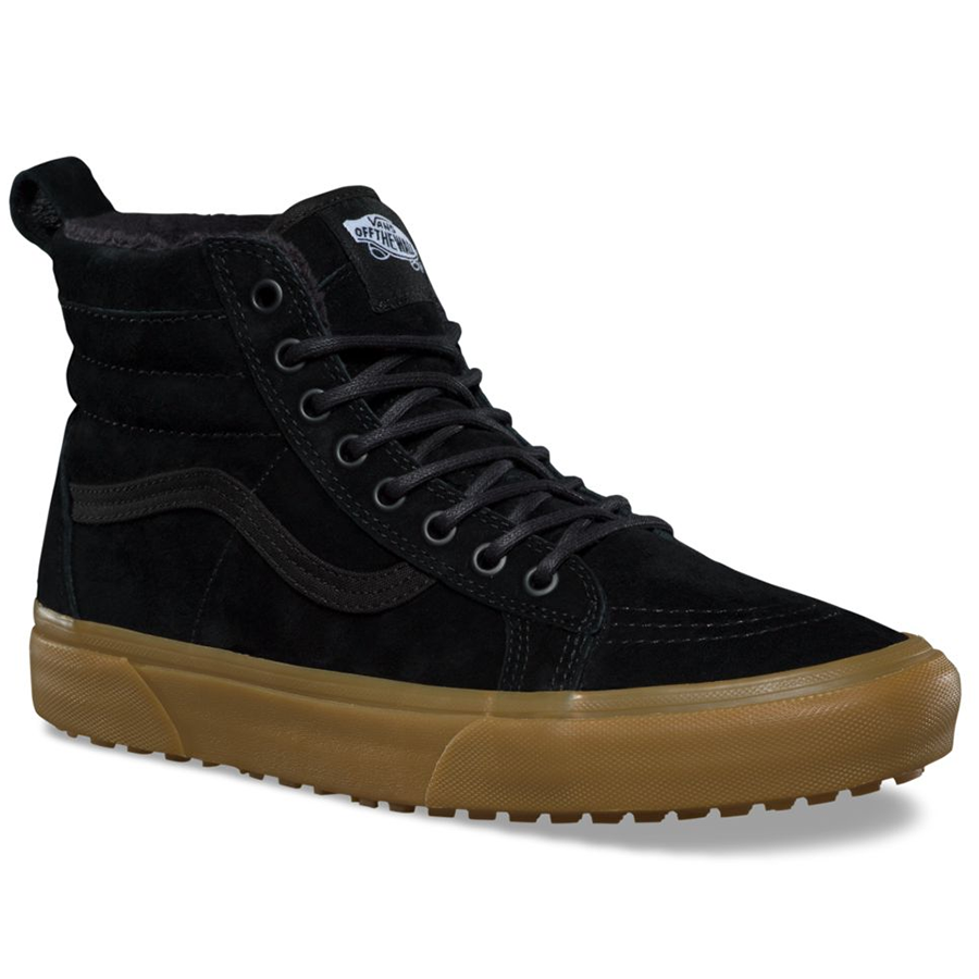 Vans Skate Hi MTE Shoes Black Gum Sizes 5.0 Only Sale THURO