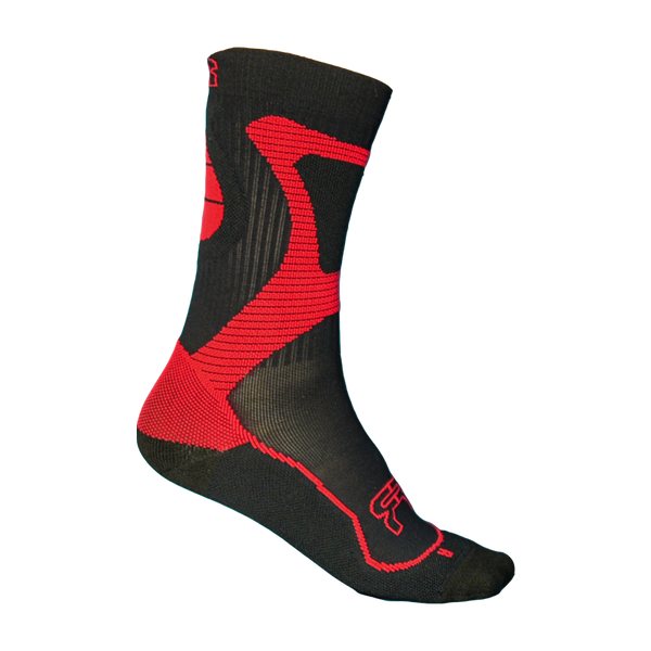 FR Nano Sport Skate Socks Black/Red