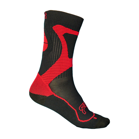 FR Nano Sport Skate Socks Black/Red