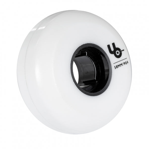 Undercover Team 58mm/90a White/Blk Wheels