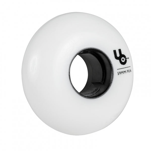Undercover Team 59mm/90a White/Blk Wheels