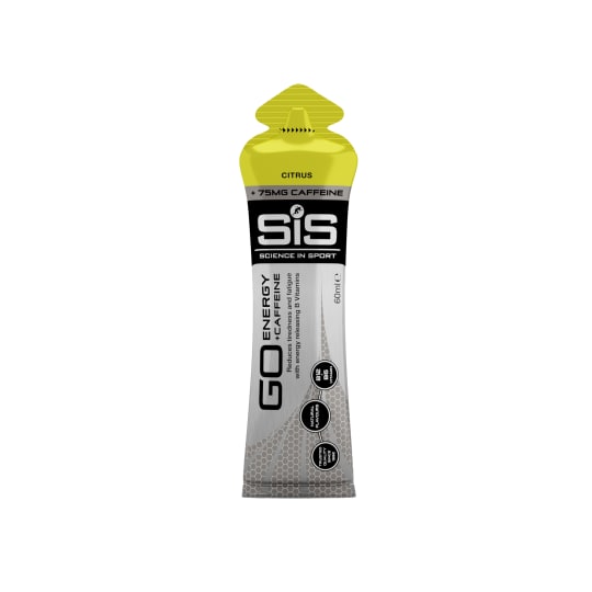 SiS Go Energy + Caffeine Gel 60ml - Single Pack - Citrus