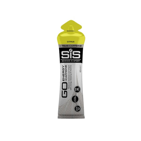 SiS Go Energy + Caffeine Gel 60ml - Single Pack - Citrus