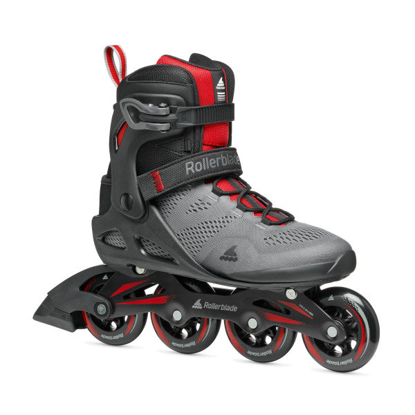 Rollerblade Macroblade 84 (Mens) GREY/RED - Complete Skates
