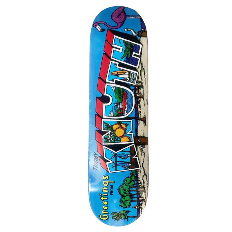 Powell Peralta Ripper Skateboard Deck Natural Red - Shape 244 - 8.5 x